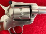 Ruger New Model Single Six 22LR with extra 22 WMR Cylinder - Stainless Steel - 3 of 11
