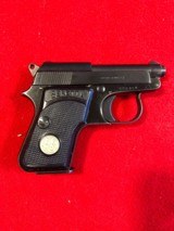 Beretta 950 Pistol in 6.35mm (25 ACP) *** Excellent condition ** Early production ** Made on January 23,1953 - 2 of 11