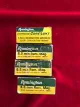 Remington 6.5 mm magnum 120 grain factory ammo with Lee dies - 1 of 4