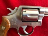 Smith Wesson 64-3 Stainless Steel 38 Special Revolver with 4 Inch Barrel - 6 of 7