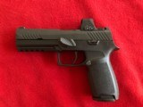 Sig P320 9mm Pistol with Sig Romeo X Optic and 4 - 17 Round Magazines
** EXCELLENT CONDITION** - 3 of 8