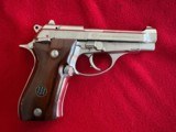 Beretta Model 84BB Caliber 9mm Short/380 ACP with Rare Factory Nickel finish EXCELLENT CONITION - 13 of 15
