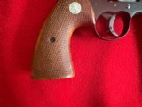 Colt Officers Model Match 22 LR revolver made in 1953 - Image 5 of 14