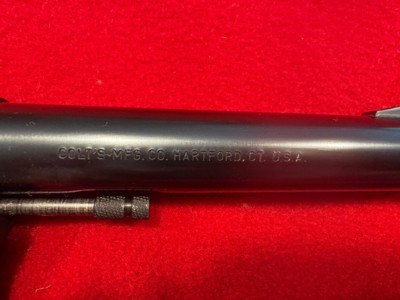 Colt Officers Model Match 22 LR revolver made in 1953 - Image 7 of 14