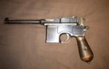 ALL MATCHING MAUSER BROOMHANDLE C96 1896 .30 MAUSER WITH STOCK - 9 of 15