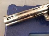 COLT GRIZZLY .357 MAG DA REVOLVER STAINLESS STEEL IN BOX 357 SNAKE RARE - 6 of 15