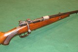 Beautifully Engraved Sempert and Krieghoff Mauser Bolt Action Rifle In .35 Whelen