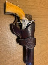 GUSTAVE YOUNG ENGRAVED 1849 COLT POCKET CONVERSION WITH IVORY GRIPS-DIRT CHEAP!!!! - 8 of 9