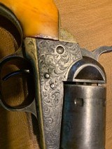 GUSTAVE YOUNG ENGRAVED 1849 COLT POCKET CONVERSION WITH IVORY GRIPS-DIRT CHEAP!!!! - 7 of 9