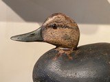 Antique Elmer Crowell black duck decoy - 3 of 8