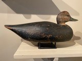 Antique Elmer Crowell black duck decoy - 2 of 8