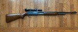 Desirable Remington model 141 in 35 Remington with lime an Alaskan 2 1/2 power T retical scope - 1 of 8