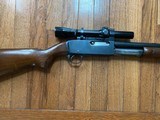 Desirable Remington model 141 in 35 Remington with lime an Alaskan 2 1/2 power T retical scope - 2 of 8