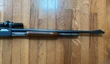 Desirable Remington model 141 in 35 Remington with lime an Alaskan 2 1/2 power T retical scope - 3 of 8