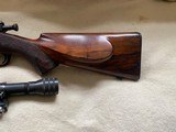 Griffin and Howe 358 Winchester sporter custom rifle - 10 of 13