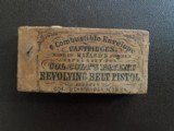 Rare Civil War era, 36 caliber colt belt pistol envelope cartridges - 1 of 3