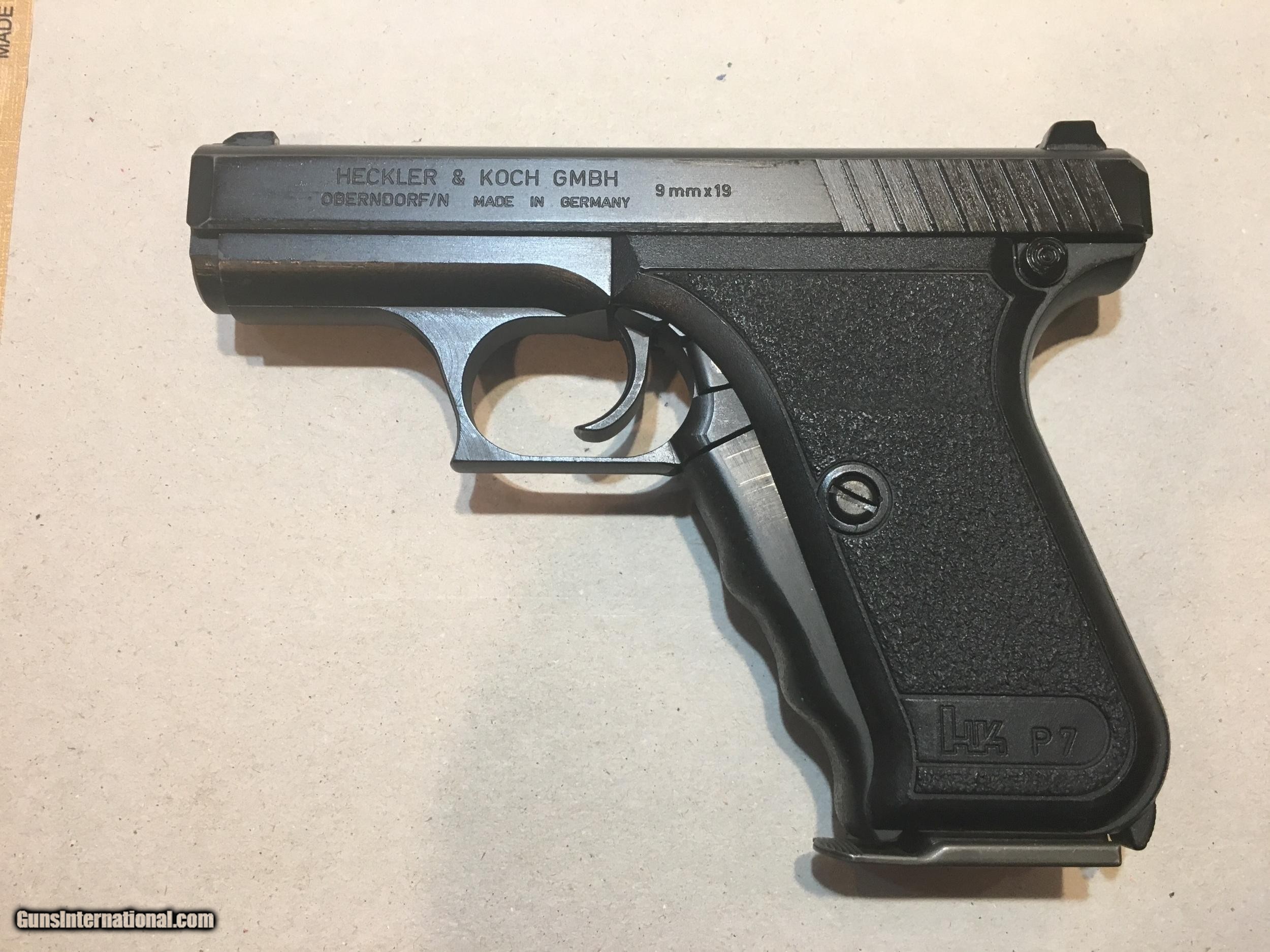 HK P7 (PSP), 5 OEM mags, in original factory box for sale