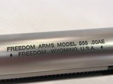 Used Excellent Condition Freedom Arms Model 555 Field Grade .50AE .500WE, 7.5" Barrel - 7 of 24