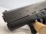 New Glock 43 9mm, 3.5" Barrel - 4 of 22