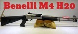 New Benelli M4 H20 12ga, 18.5