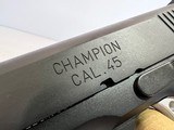 New Old Stock Springfield Armory 1911 RO Champion .45acp, 4" Barrel - 4 of 15