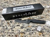 New Benchmade 112SBK-BLK H2O Fixed - 1 of 11