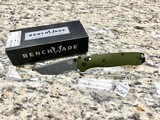 New Benchmade 537SGY-1 Bailout
