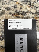 New Benchmade 8551SBK Mediator - 10 of 10