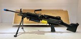 New FN M249s SAW 5.56x45mm, 18.5" Barrel - 1 of 17