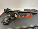 Like New Unfired Ruger Mark 4 .22lr, 10