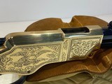 NEW Henry H011d3 44-40 Win Original Engraved Lever Action Brass Big Boy - 7 of 19