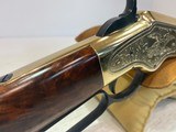 NEW Henry H011d3 44-40 Win Original Engraved Lever Action Brass Big Boy - 6 of 19