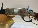 NEW Henry H011d3 44-40 Win Original Engraved Lever Action Brass Big Boy - 11 of 19