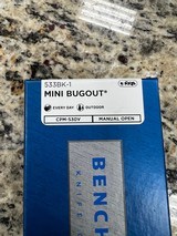 New Benchmade 533BK-1 Mini Bugout - 7 of 8
