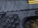 NEW Nighthawk Boardroom Chairman 9mm Long Slide DLC finish Gold Titanium Nitride Crowned Barrel G10 IOS Shadow Camo - 5 of 18