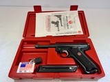 New Old Stock Ruger Mark II 50th year .22lr, 4.75