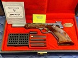 New Old Stock Browning Renaissance Medalist 22LR Engraved Pistol - 14 of 14