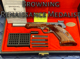 New Old Stock Browning Renaissance Medalist 22LR Engraved Pistol