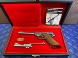 New Old Stock Browning Renaissance Challenger 22LR Engraved Pistol