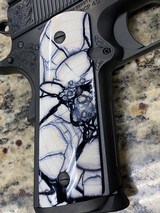 Nighthawk Custom VIP GOV 45acp Mammoth Ivory Grips Hand Engraved - 6 of 17