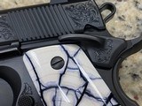 Nighthawk Custom VIP GOV 45acp Mammoth Ivory Grips Hand Engraved - 16 of 17