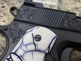 Nighthawk Custom VIP GOV 45acp Mammoth Ivory Grips Hand Engraved - 4 of 17