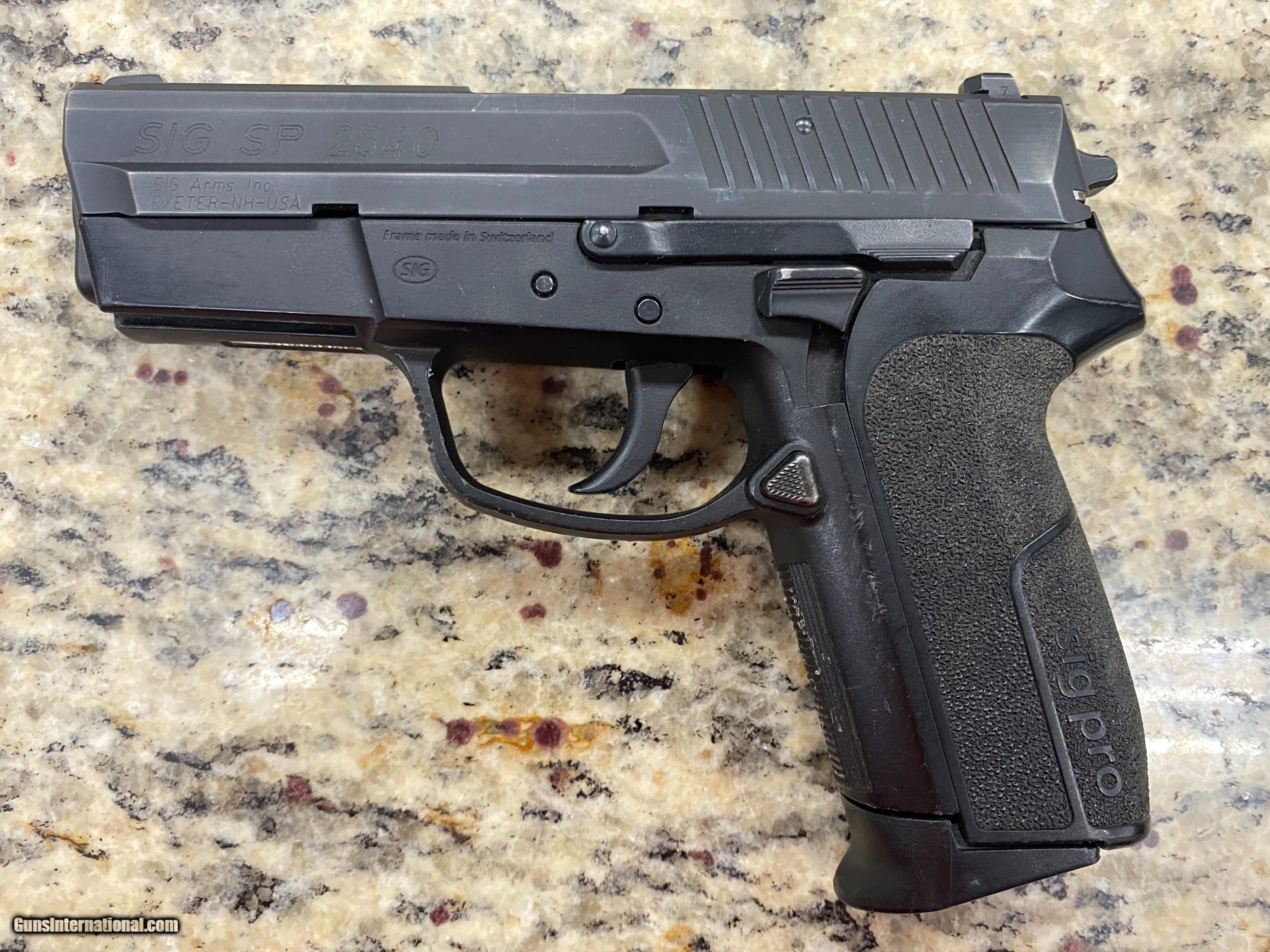 USED Sig Sauer SP 2340 40SW Sig Pro Blueline for sale