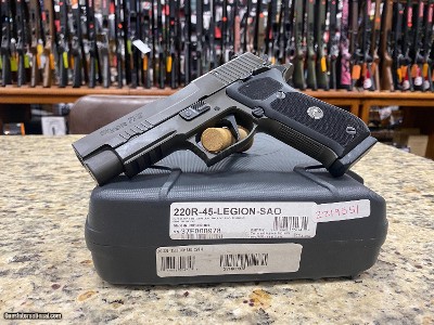 NEW Sig Sauer P220 Legion 45 ACP 220 220r45legionsao