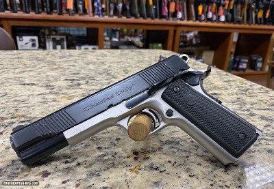 USED Charles Daly 1911 45acp Crimson Trace laser Two Tone