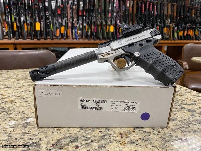 NEW Smith Wesson Victory 22 LR Carbon Fiber Crimson Red Competition 12081 Performance