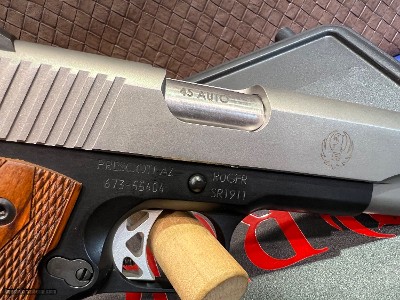 New Ruger SR 1911.45acp, 4.25