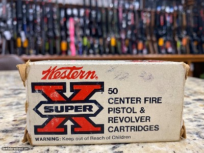 Western Super X Center Fire Cartridges 256 Wincheser Magnum 60 grain