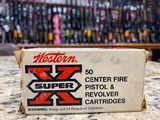 Western Super X Center Fire Cartridges 256 Wincheser Magnum 60 grain
