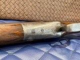 Cogswell Harrison Victor hammerless 20 gauge side by side shotgun
1881 pre 1898 Engraved Damascus Ex Hozier - 11 of 25